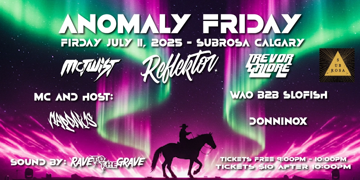 Event image for Anomaly Friday