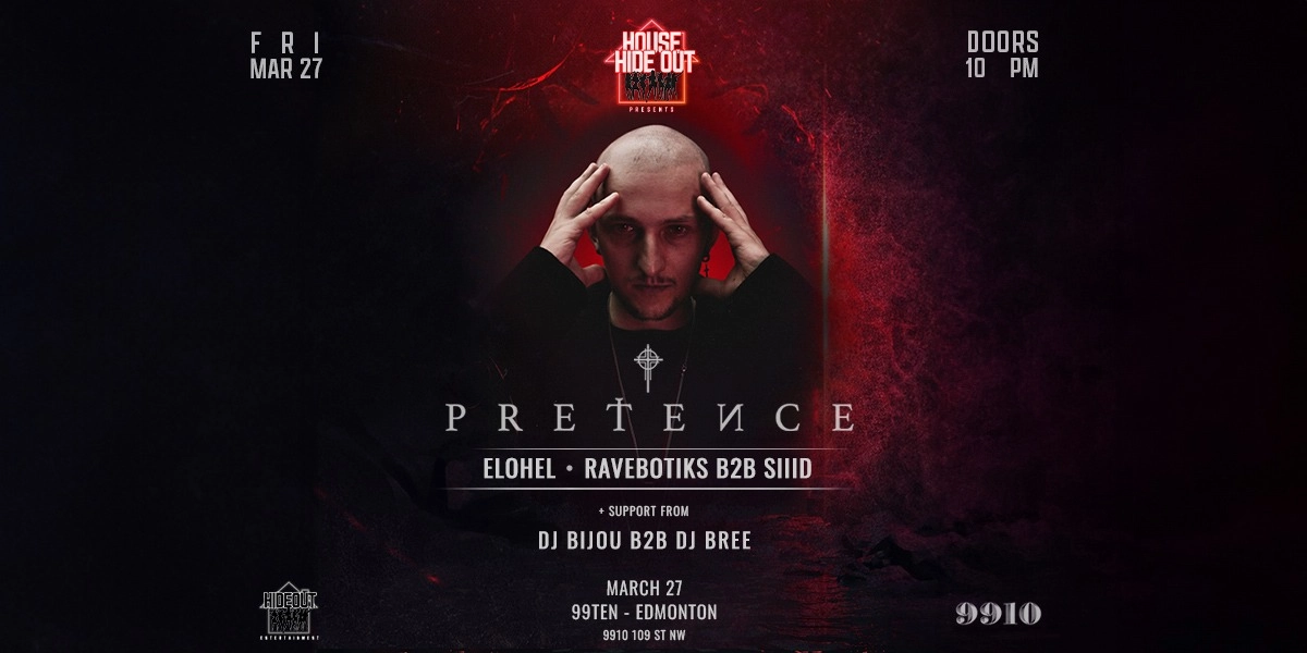 Event image for House Hideout Presents: PRETENCE