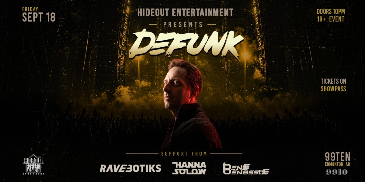 Event image for Hideout Entertainment Presents: DEFUNK
