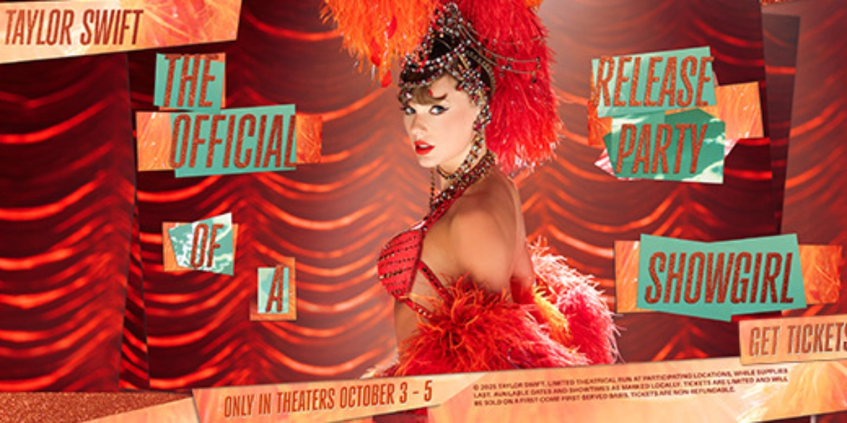 Event image for TAYLOR SWIFT | THE OFFICIAL RELEASE PARTY OF A SHOWGIRL