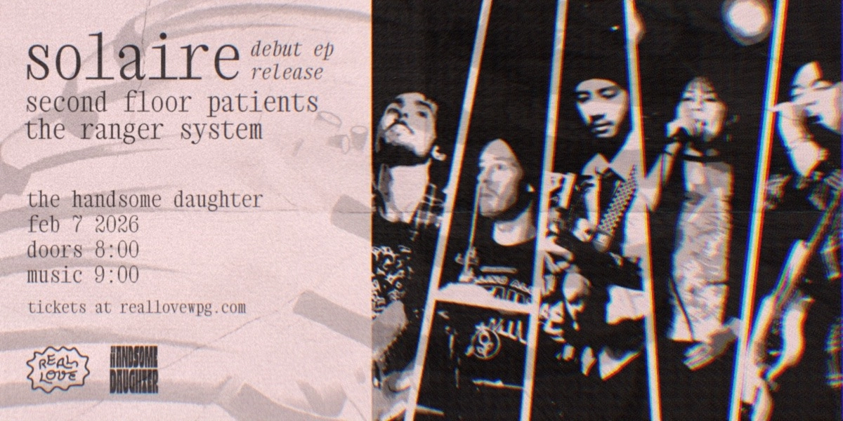 Event image for Solaire EP Release with Second Floor Patients and The Ranger System