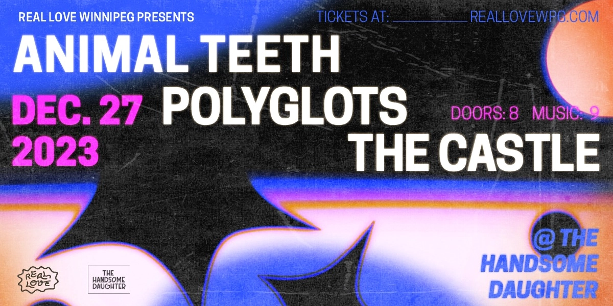 Event image for Animal Teeth, Polyglots, The Castle