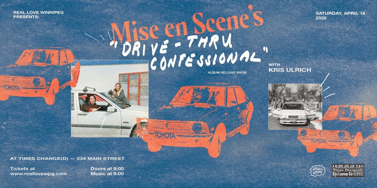 Event image for Mise en Scene "Drive-Thru Confessional" Album Release Show w/ Kris Ulrich