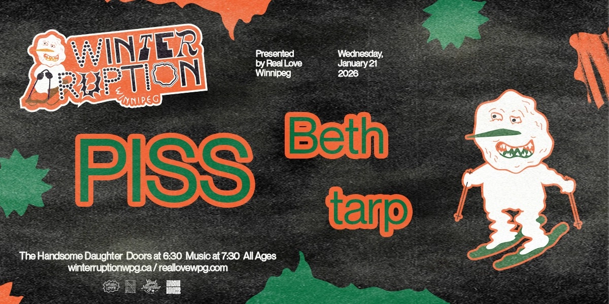 Image d'événement pour WTRPTN26 ❄︎ PISS w/ Beth & tarp