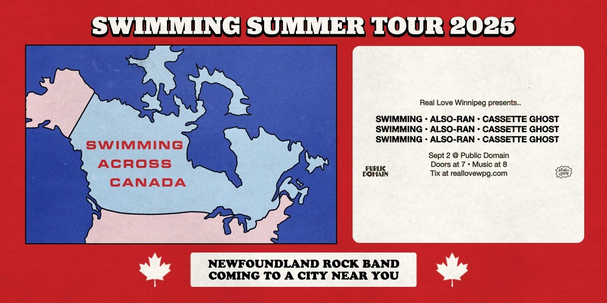 Event image for Swimming • Also-Ran • Cassette Ghost