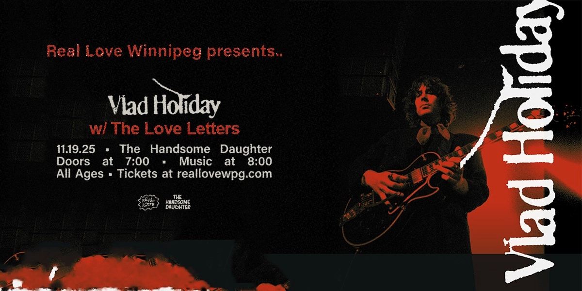 Event image for Vlad Holiday with The Love Letters at The Handsome Daughter