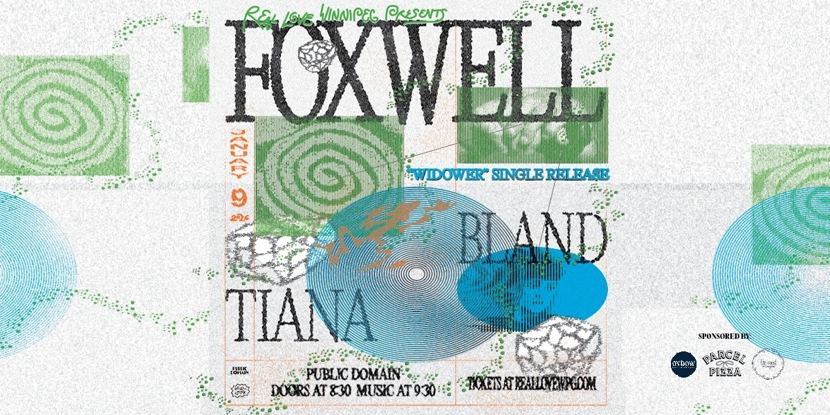 Event image for Foxwell "Widower" Single Release w/ Bland & Tiana