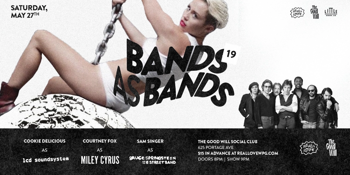 Event image for Bands as Bands 19 w/ LCD Soundsystem, Miley Cyrus & Bruce Springsteen
