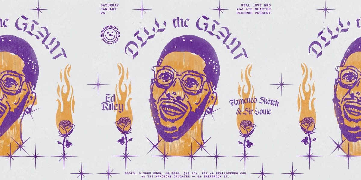 Event image for Winterruption 2020: Dill the Giant, Ed Riley & Flamenco Sketch and Sir Louie