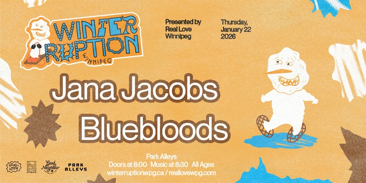 Event image for WTRPTN26 ❄︎ Jana Jacobs & Bluebloods