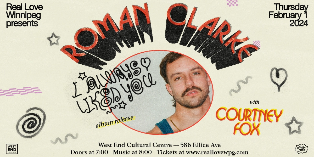 Event image for Roman Clarke Album Release with Courtney Fox