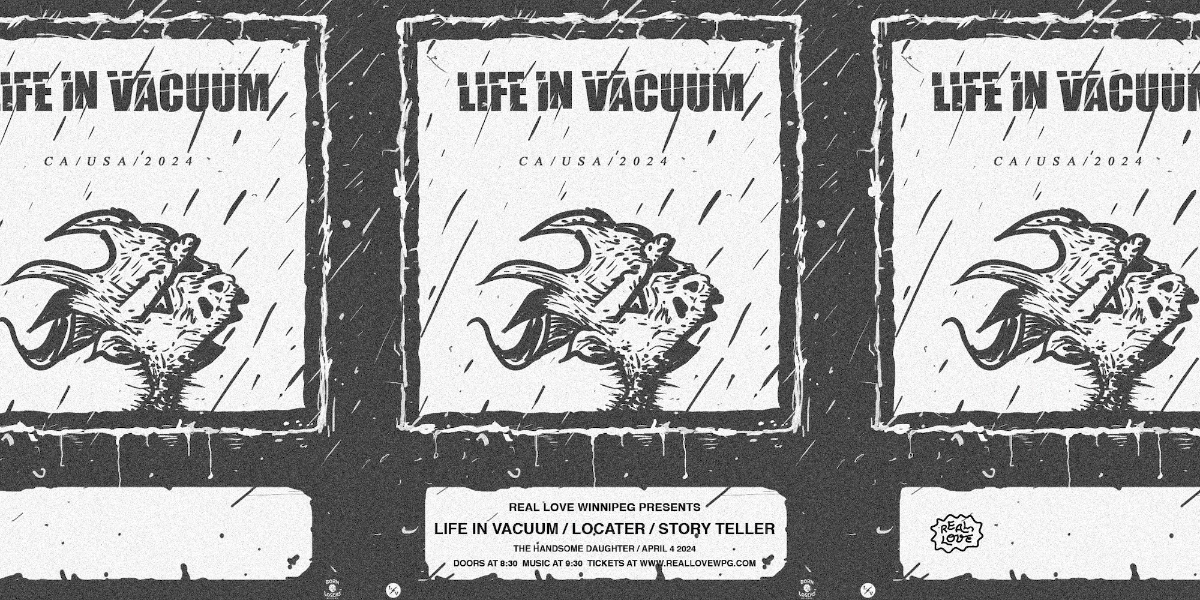 Event image for Life in Vacuum w/ Locater & Story Teller