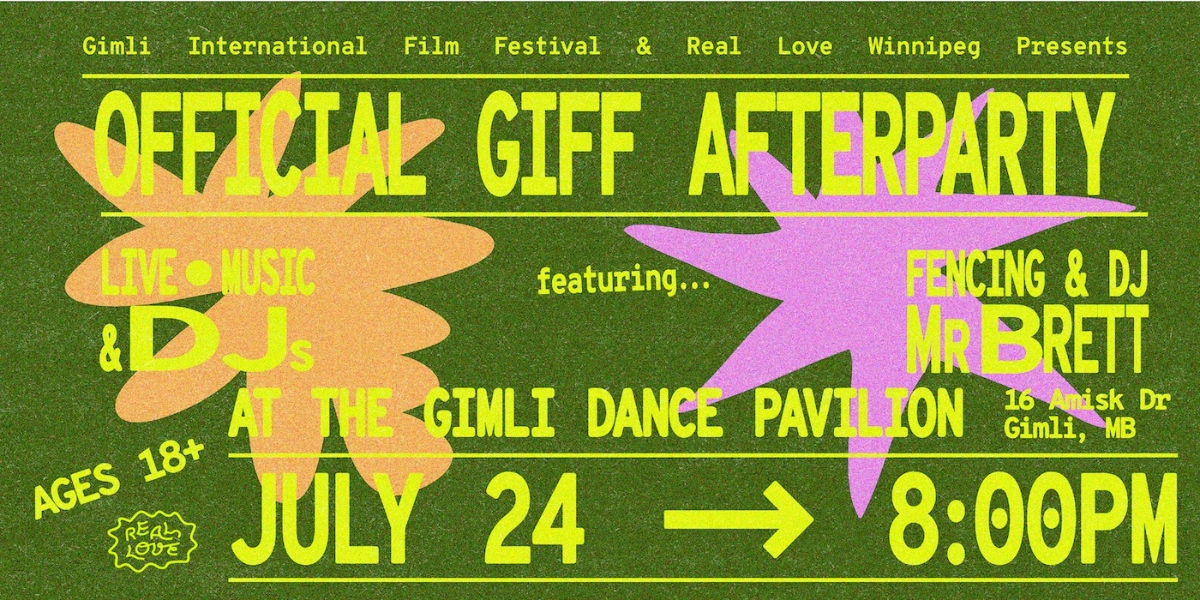 Event image for GIFF Official Afterparty at The Gimli Dance Pavilion // Live Music & DJs