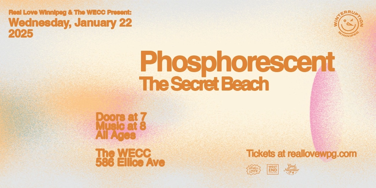 Event image for Phosphorescent w/ The Secret Beach