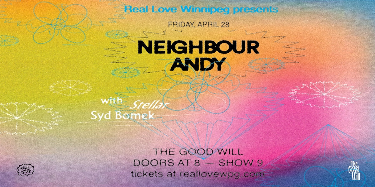 Event image for Neighbour Andy with Stellar & Syd Bomek