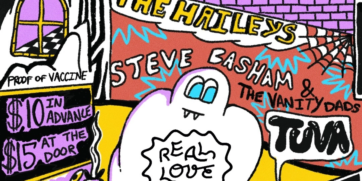 Event image for The Haileys, Steve Basham and the Vanity Dads & TUVA