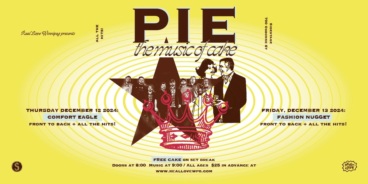 Event image for PIE: The Music of Cake 2024