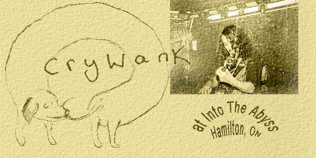 Event image for Crywank in Hamilton w/A Horse Named Friday