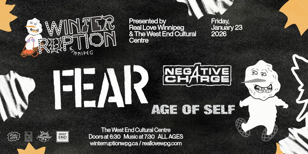 Image d'événement pour WTRPTN26 ❄︎ FEAR w/ NEGATIVE CHARGE, Age of Self