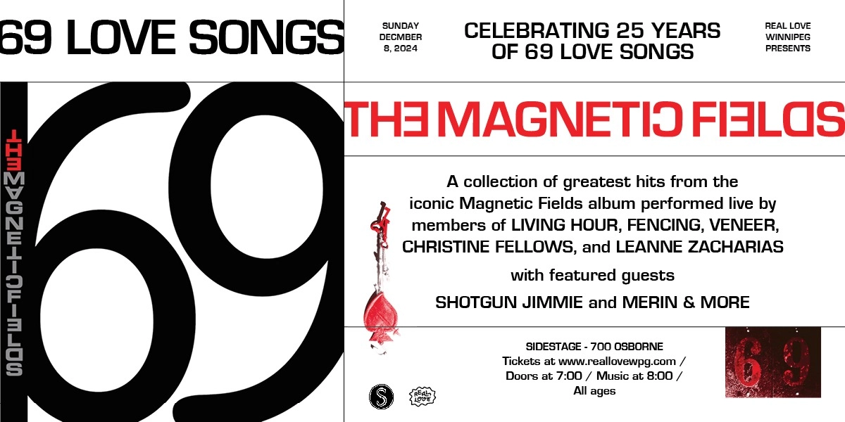 Event image for A Tribute to The Magnetic Fields "69 Love Songs"