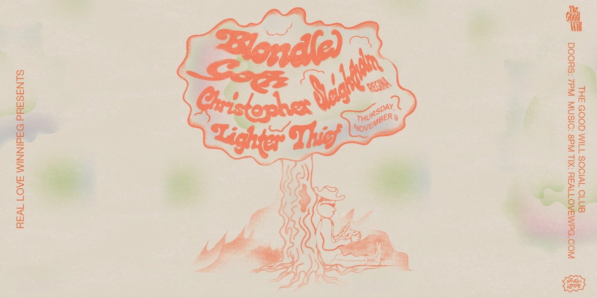 Event image for Blond(e) Goth, Chris Sleightholm, Truly Sorry