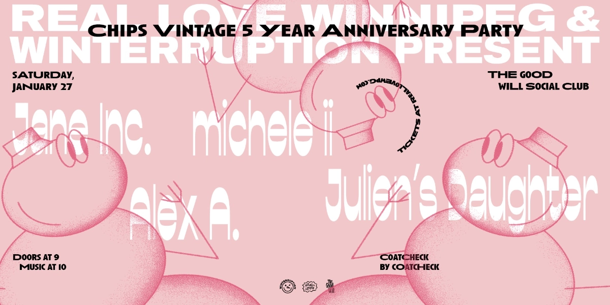 Event image for Chips Vintage 5 year anniversary w/ Jane Inc, michele ii, Juliens Daughter & Alex A.
