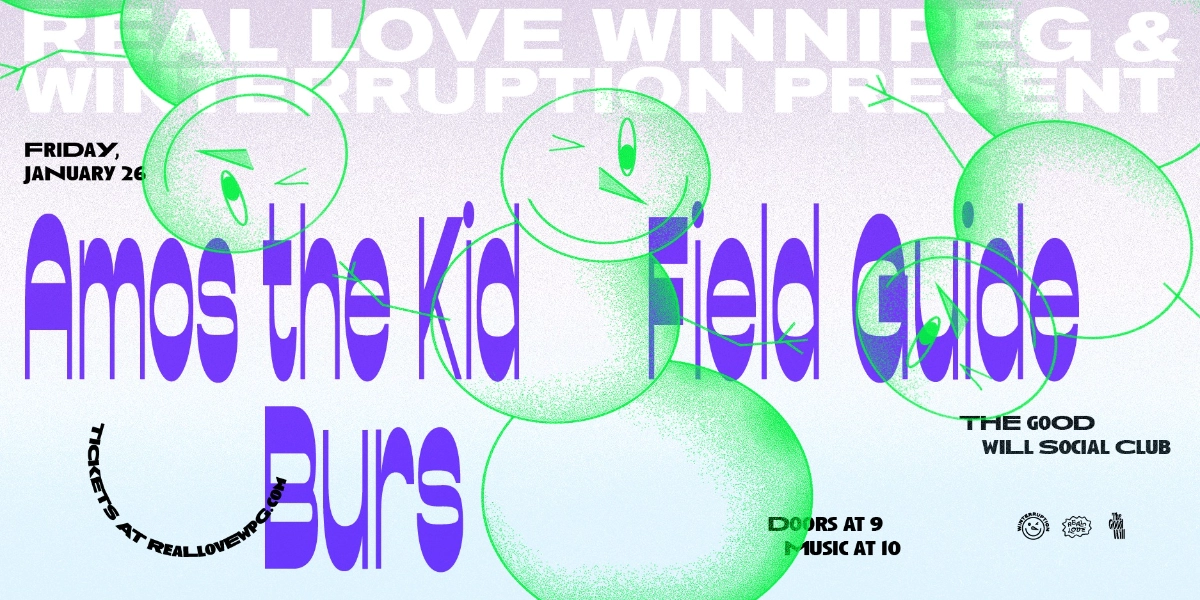 Event image for Amos the Kid & Field Guide with Burs | WINTERRUPTION 2024