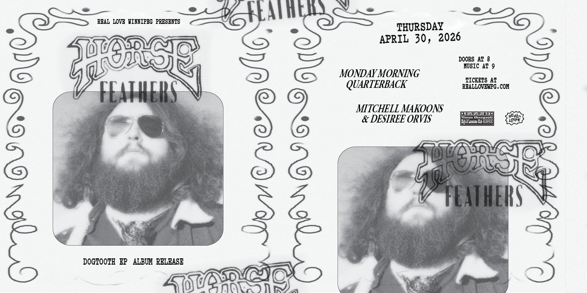 Event image for The Horsefeathers w/ Mitchell Makoons & Desiree Orvis + Monday Morning Quarterback