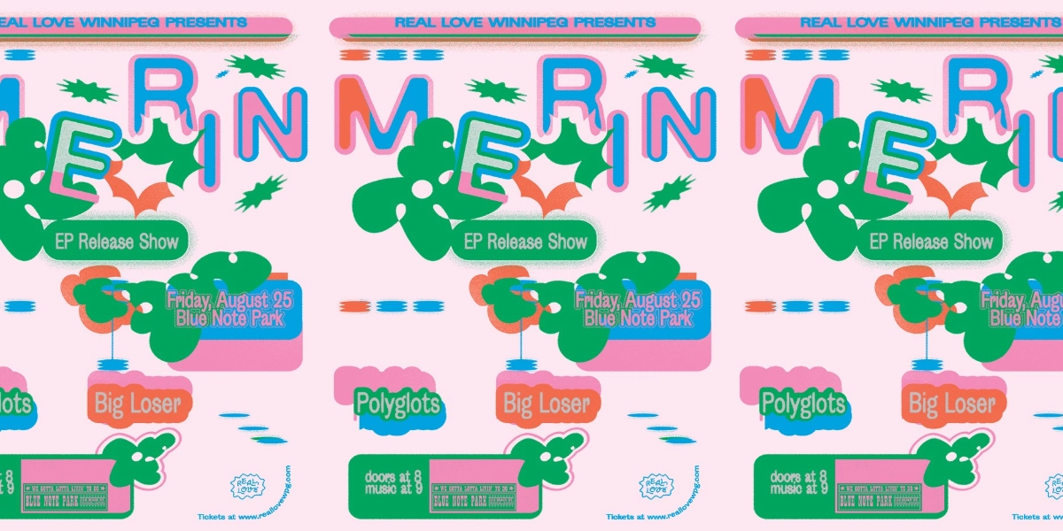 Event image for Merin EP Release w/ Polyglots and Big Loser