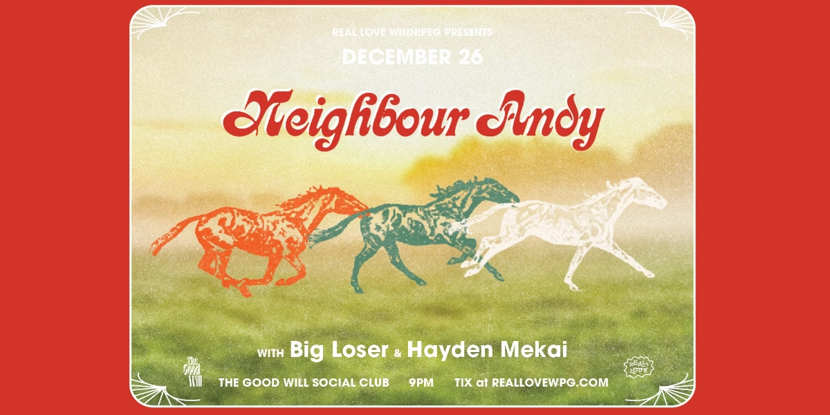Event image for Neighbour Andy w/ Big Loser & DJ Hayden Mekai