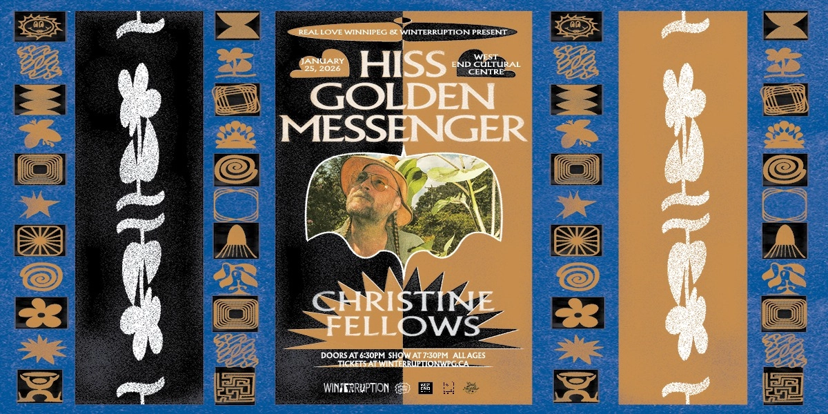 Event image for WTRPTN26 ❄︎ Hiss Golden Messenger w/ Christine Fellows