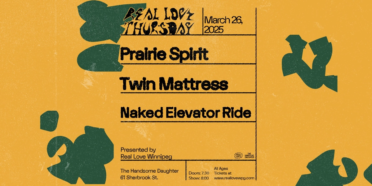 Event image for Prairie Spirit • Twin Mattress • Naked Elevator Ride