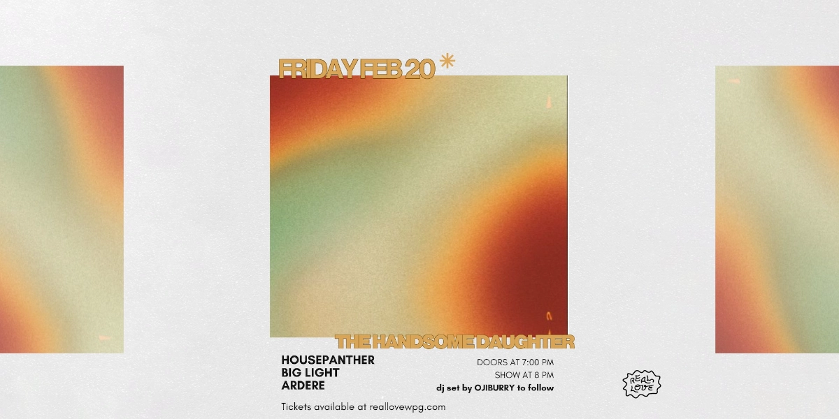 Event image for Housepanther, Ardere, Big Light, Ojiburry