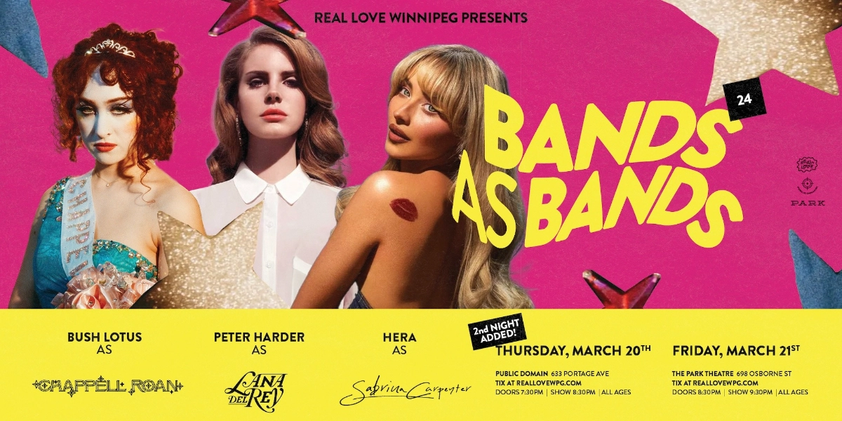 Event image for Bands as Bands 24 w/ Chappell Roan, Lana Del Rey & Sabrina Carpenter