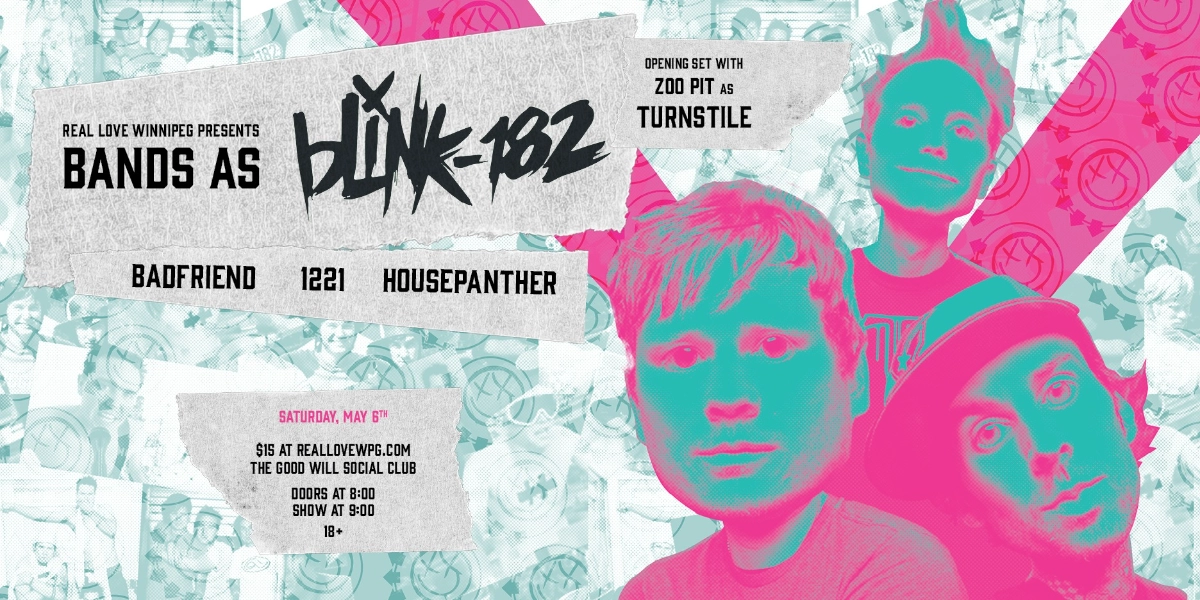 Event image for Bands as Blink-182 with Turnstile | BADFRIEND, 1221, Housepanther with Zoo Pit