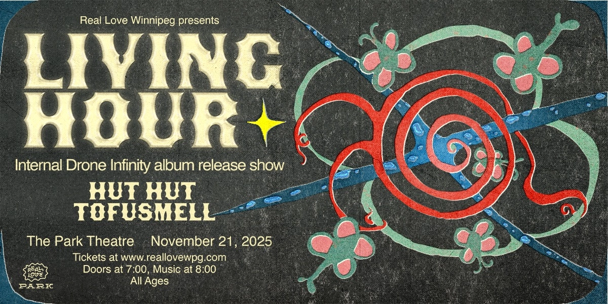 Event image for Living Hour "Internal Drone Infinity" Album Release w/ Hut Hut & tofusmell