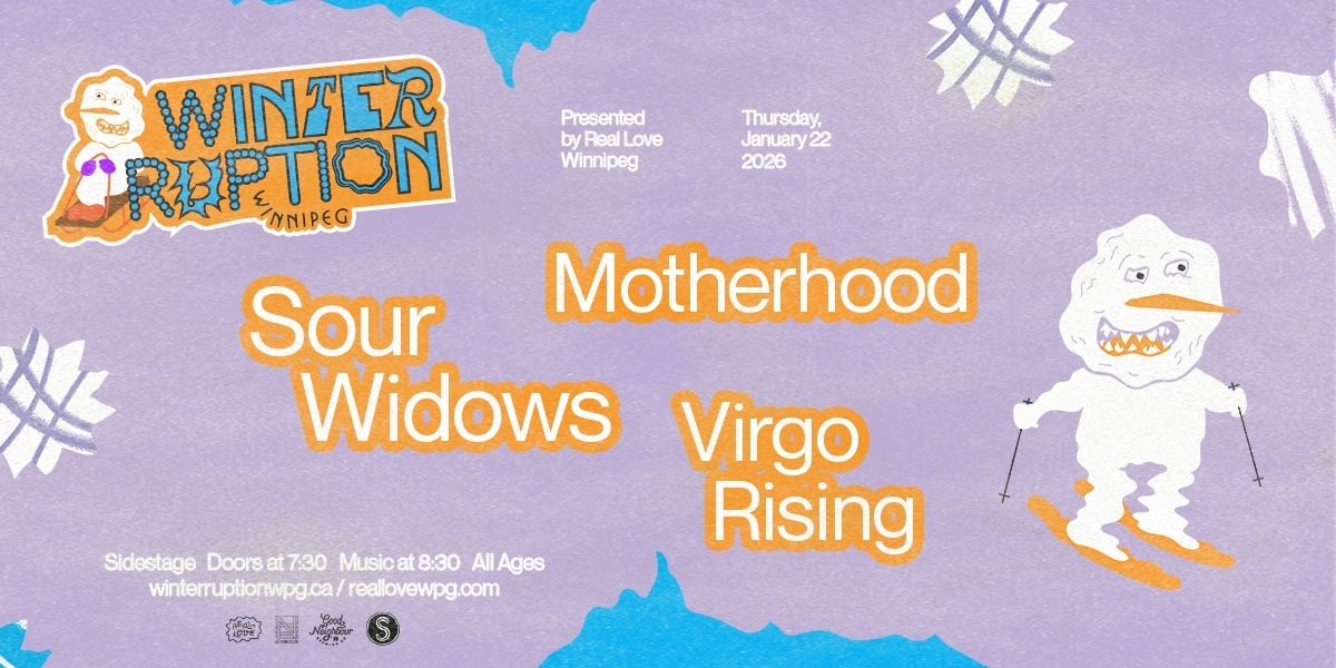 Image d'événement pour WTRPTN26 ❄︎ Sour Widows w/ Motherhood & Virgo Rising