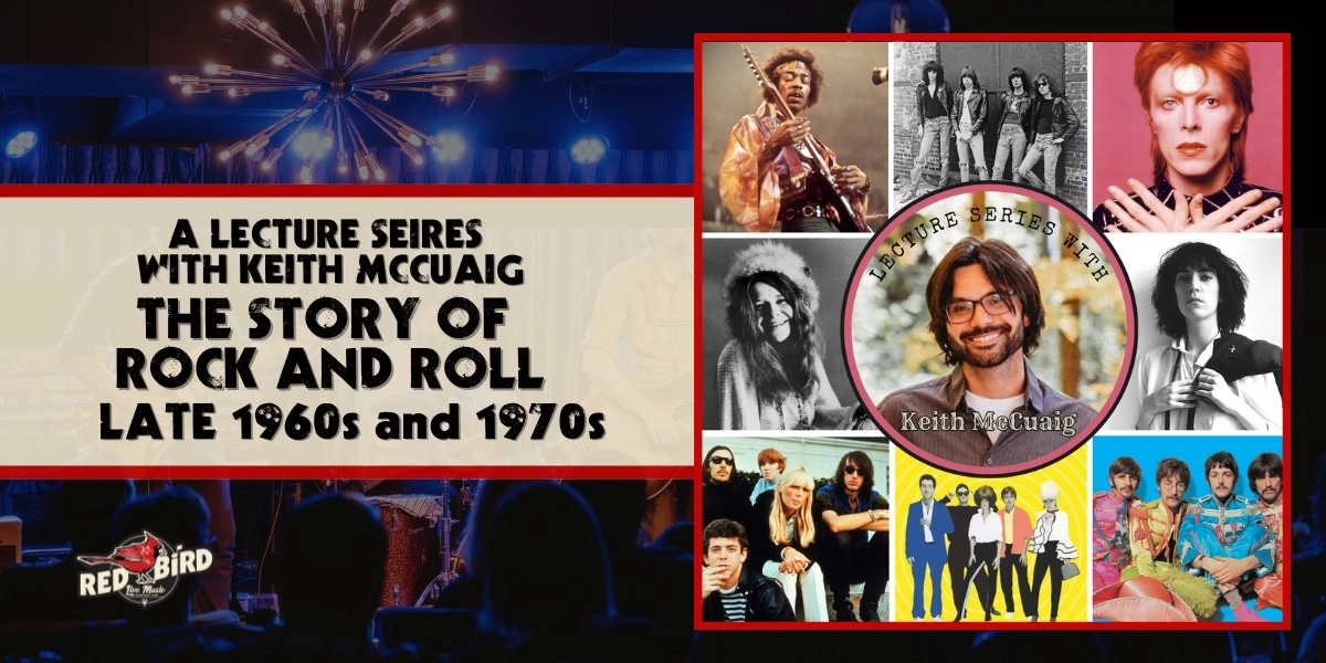 Event image for The Story of Rock and Roll: Late 1960s and 1970s