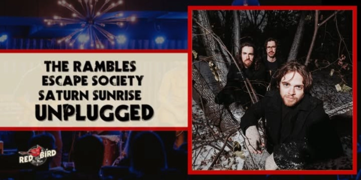 Event image for The Rambles, Escape Society, Saturn Sunrise Unplugged