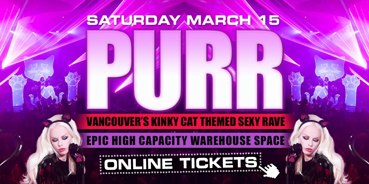 Event image for PURR - A Kinky Kitty Sexy Rave - TICKETS