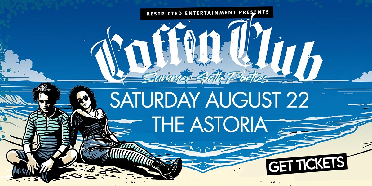 Event image for COFFIN CLUB 🌞 Hot Goth Summer Party 💀 GET TICKETS