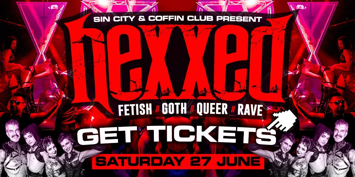 Event image for HEXXED! - Kinky Warehouse Party - GET TICKETS