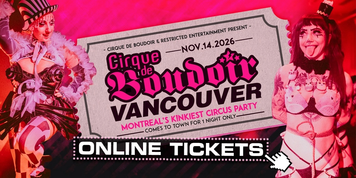 Event image for CIRQUE DE BOUDOIR - Vancouver! - GET TICKETS