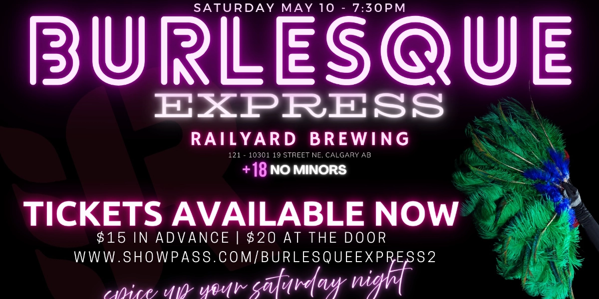 Image d'événement pour The Burlesque Express