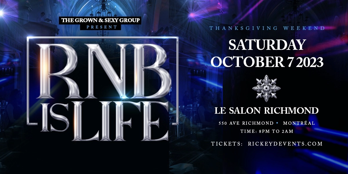 Event image for RNB IS LIFE
