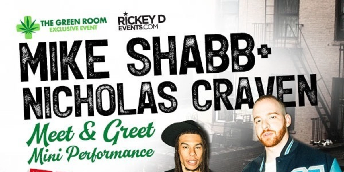 Event image for MIKE SHABB AND NICHOLAS CRAVEN