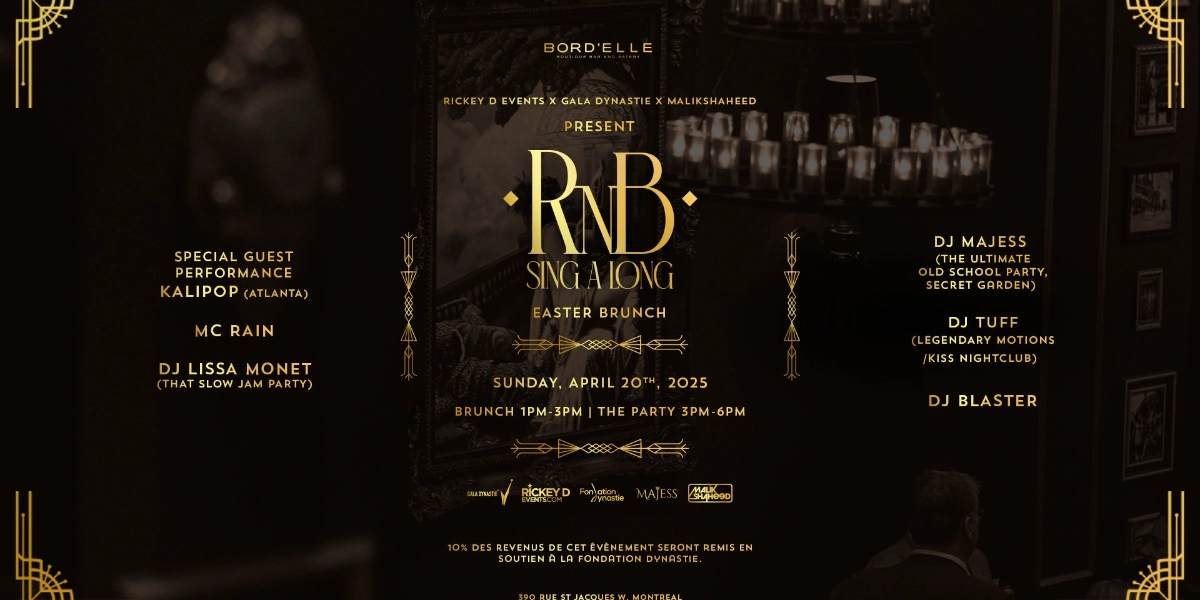 Event image for RNB SING A LONG BRUNCH PARTY