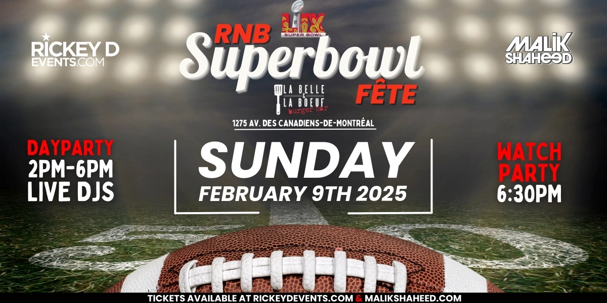 Event image for RNB SUPERBOWL FETE