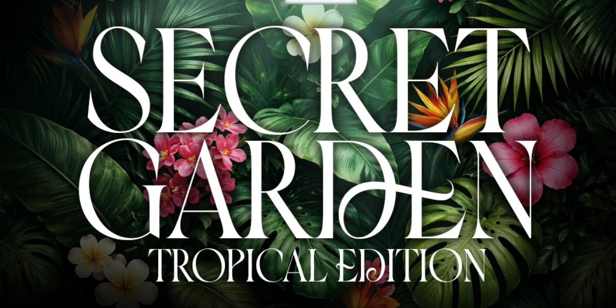 Event image for SECRET GARDEN 2026: TROPICAL EDITION