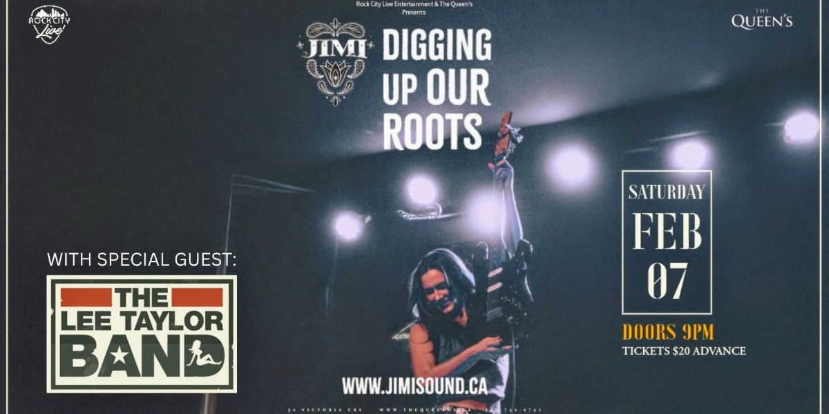 Event image for Jimi with special guests "The Lee Taylor Band"